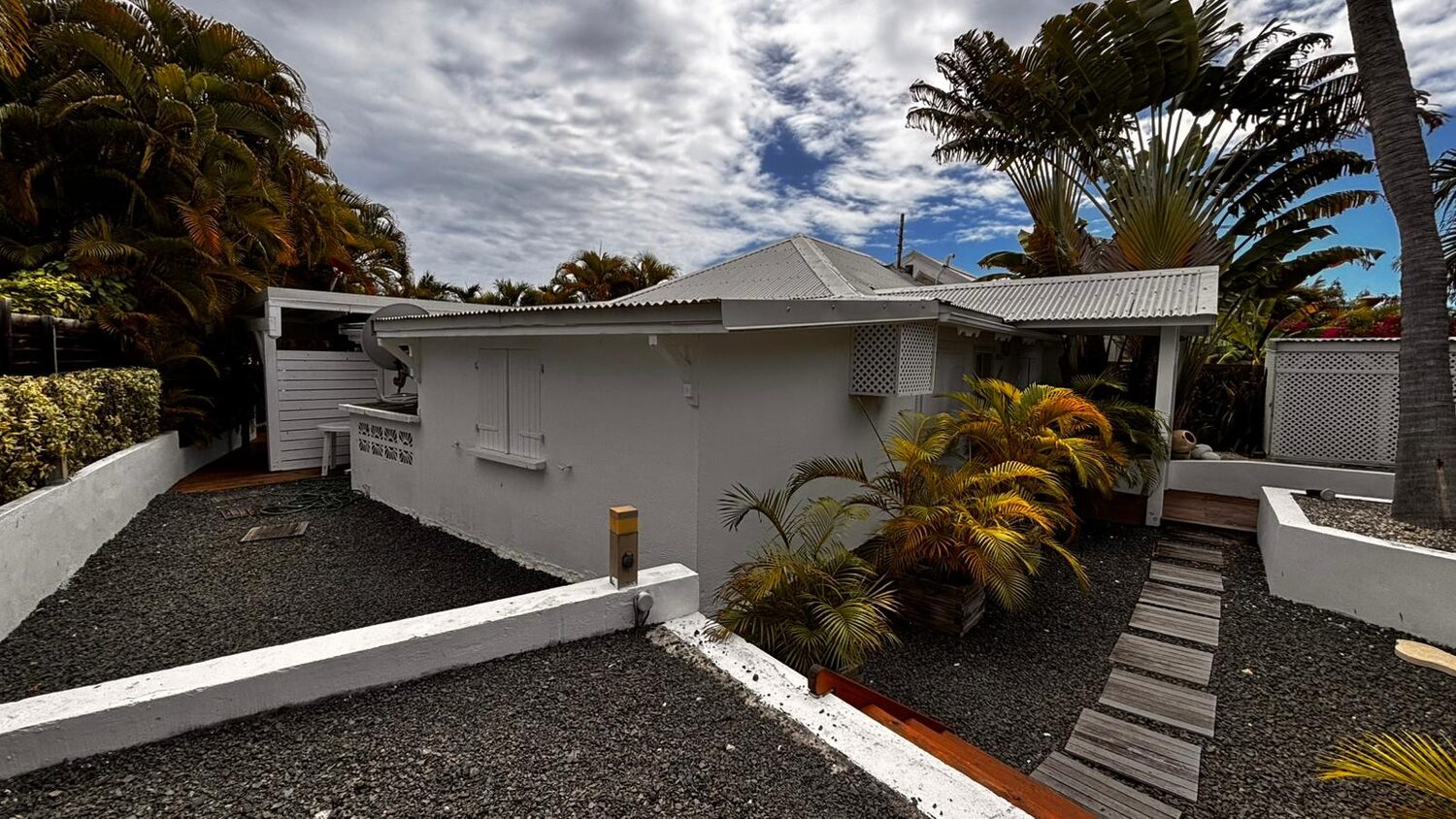 Extérieur de la villa
